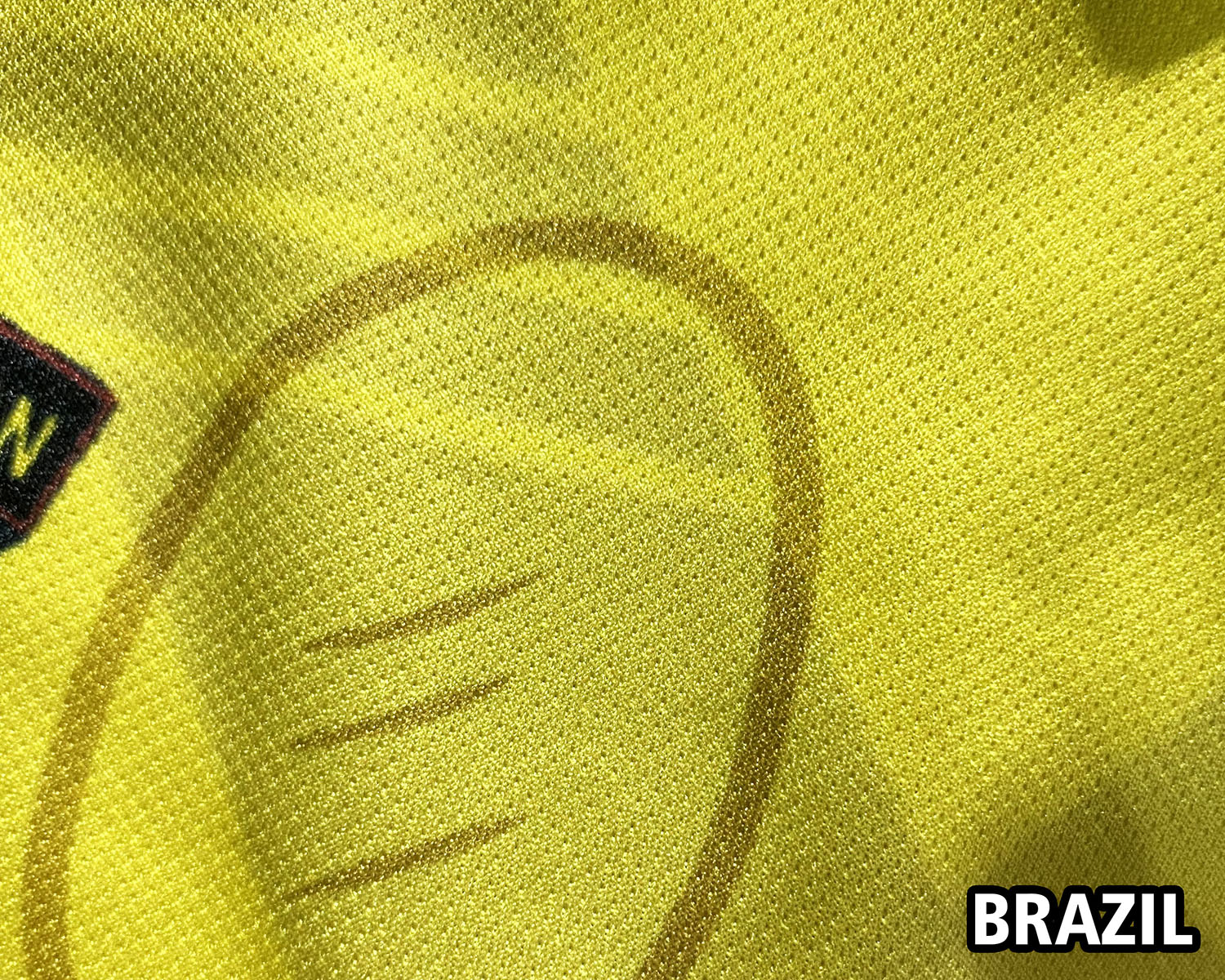 Bahan jersey Brazil medium untuk jersey futsal dan bola custom Palembang